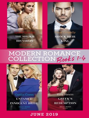 cover image of Modern Romance June 2019 Books 1-4